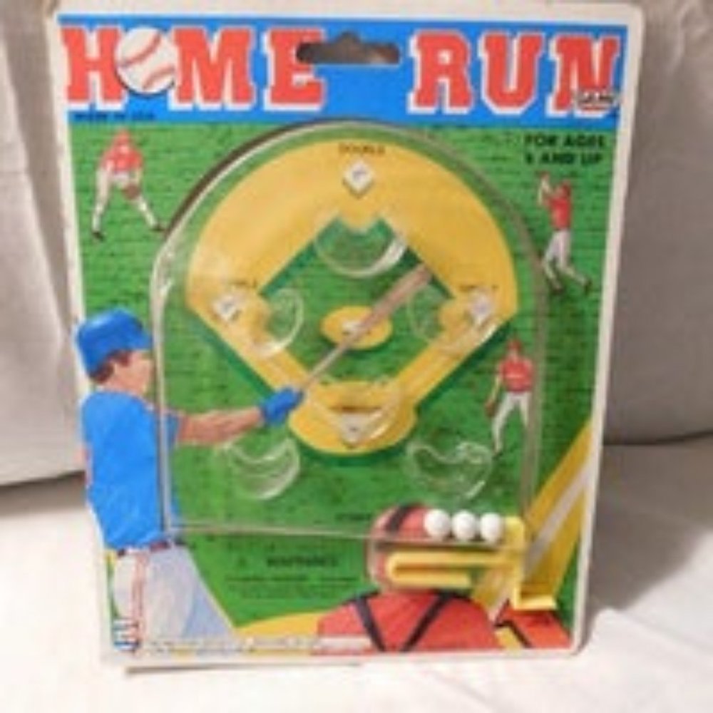 VINTAGE SMETHPORT HOME RUN BASEBALL HAND HELD GAME 1987